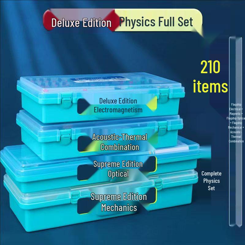 Junior High Physics Experiment Kit: Electromagnetism, Optics, Mechanics, Thermodynamics