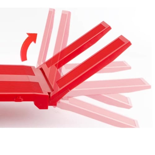 Wheelfun 3-Axle Plastic Semi-Trailer Flatbed 1502 1/18 Remote Control Tractor Truck Upgrade Parts for Huina 1501 RC Lorry Car Model