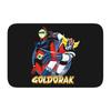 Custom Goldorak Grendizer Front Door Floor Entrance Mats Outdoor Anime UFO Robot Goldrake Bath Kitchen Doormat Toilet Carpet Rug
