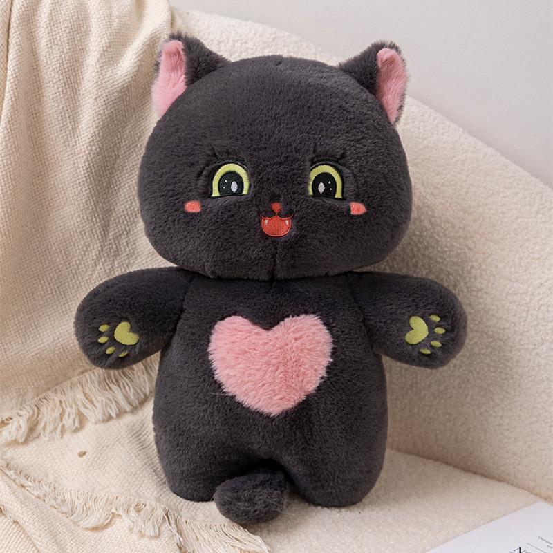 Cat Plush Colourful Toy Stuffed Animal Doll Cartoon Decoration Cute Kids Gift