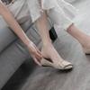 Fashion Flat Shoes for Women 2025 New Spring and Autumn Black Flat Bottom Work Large Women's Shoes Loafers Women Zapatillas Mujer