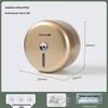 ChaoSheng Golden Wall-Mounted Bathroom Center-Pull Tissue Dispenser