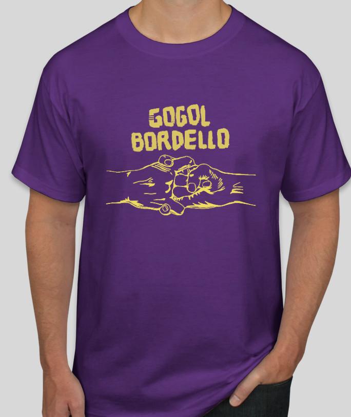 GOGOL BORDELLO Punk Rock Gypsy Punks Handshake t-shirt XL