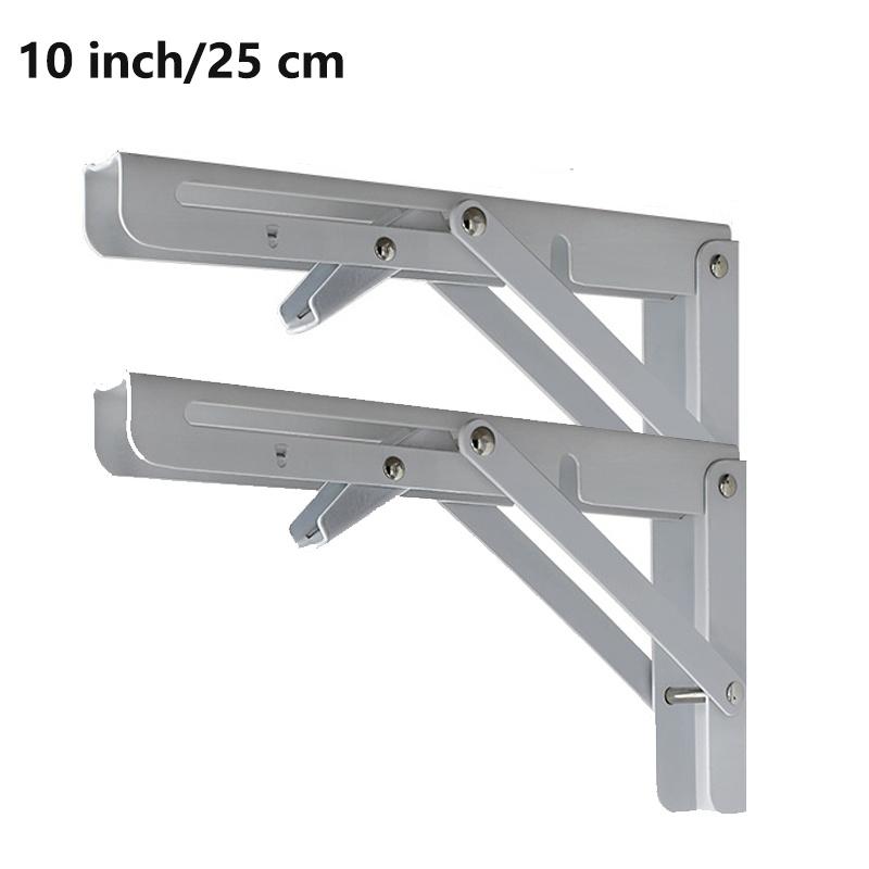 Heavy Duty Folding Shelf Brackets  Wall Mounted For Bench Table With Screws