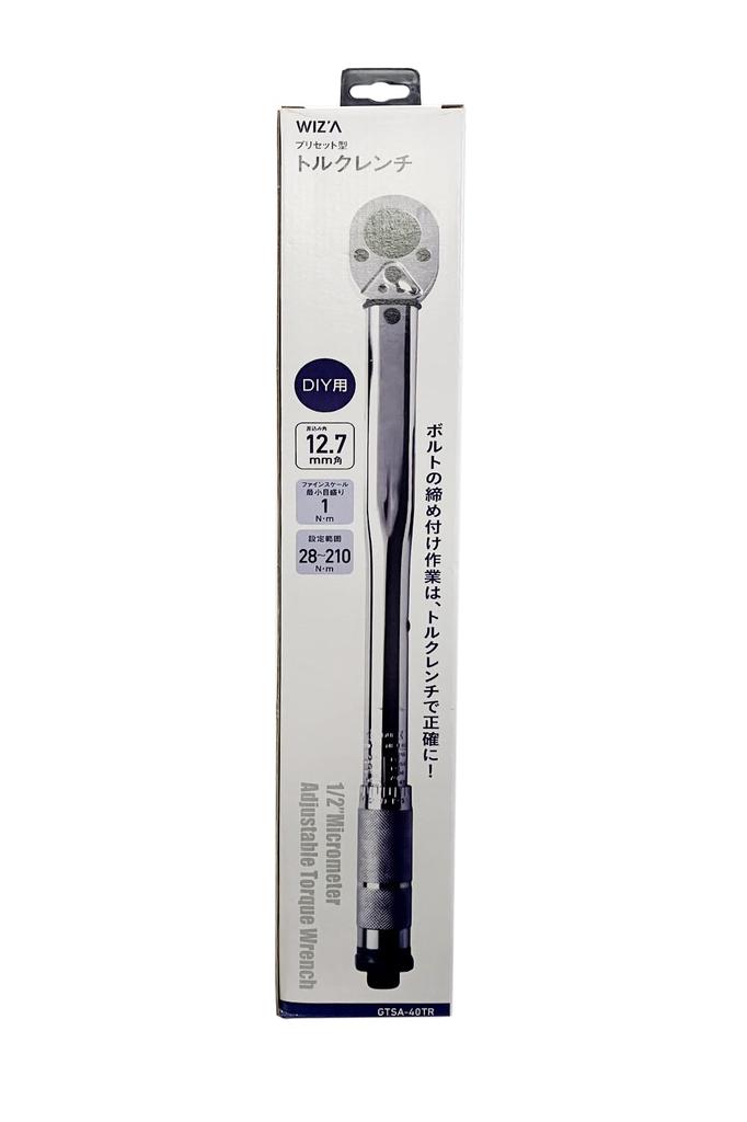 Arcland Sakamoto Torque WIZ'A Wrench, 12.7mm (1/2 inch) Drive, 28-210Nm, GTSA-40TR