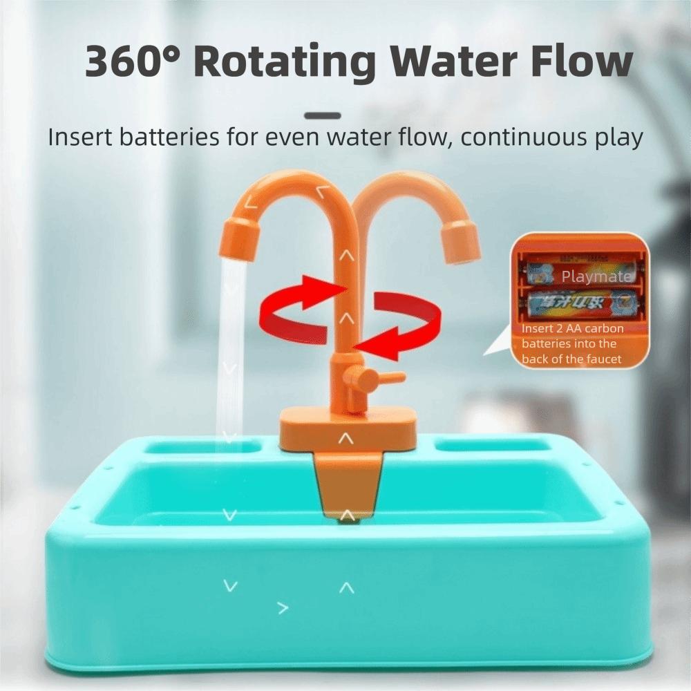 Zestaw Trwały Zlew Zabawkowy Interaktywna Zabawka Symulacyjna Kuchnia Wysokiej Jakości Zabawka Zmywarka Dzieci