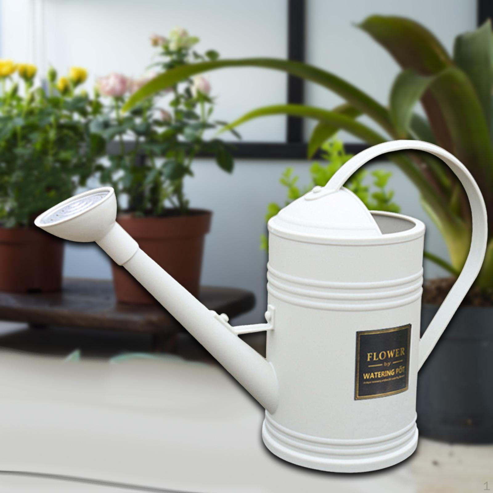 

Садовая лейка, ведро 1,8 л со съемной душевой насадкой для растений белый