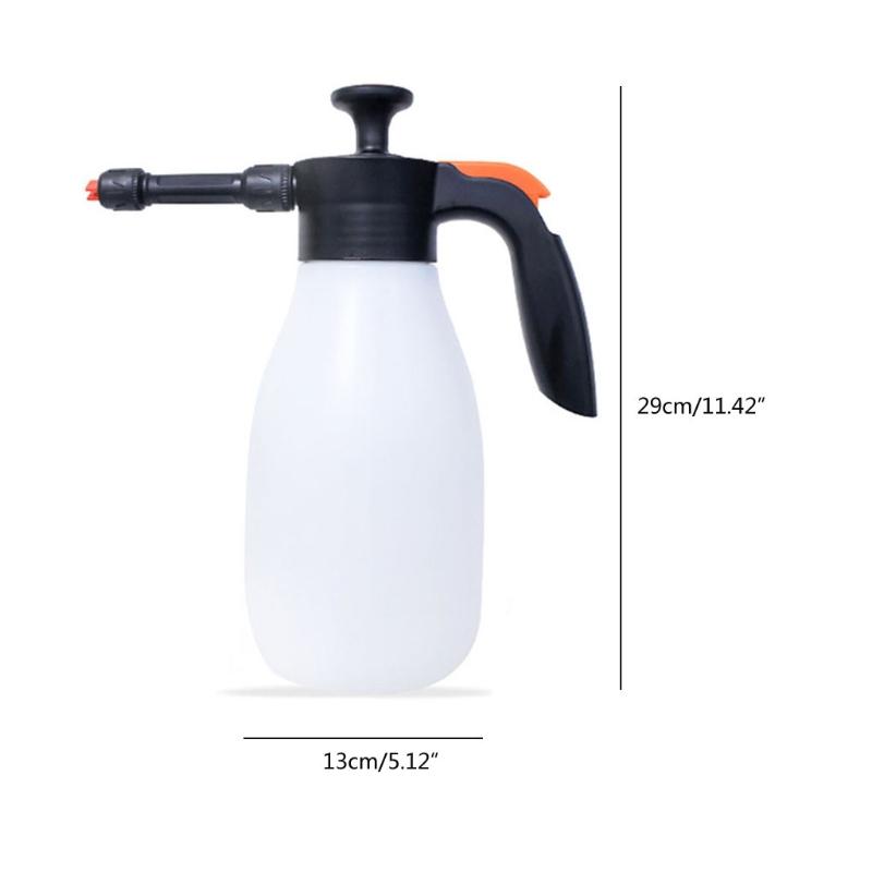 Premium Hand Pump Foam Sprayer Watering Can Snow Adjustable Window Cleaning Car Washing Pressure Nozzle Washer