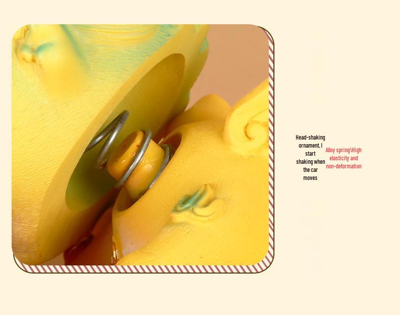 Year of the Dragon Bobblehead Doll - Car Console Ornament