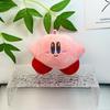 Plush Kirby Keychain Stuffed Toy Cartoon Doll Birthday Gift Schoolbag Pendant