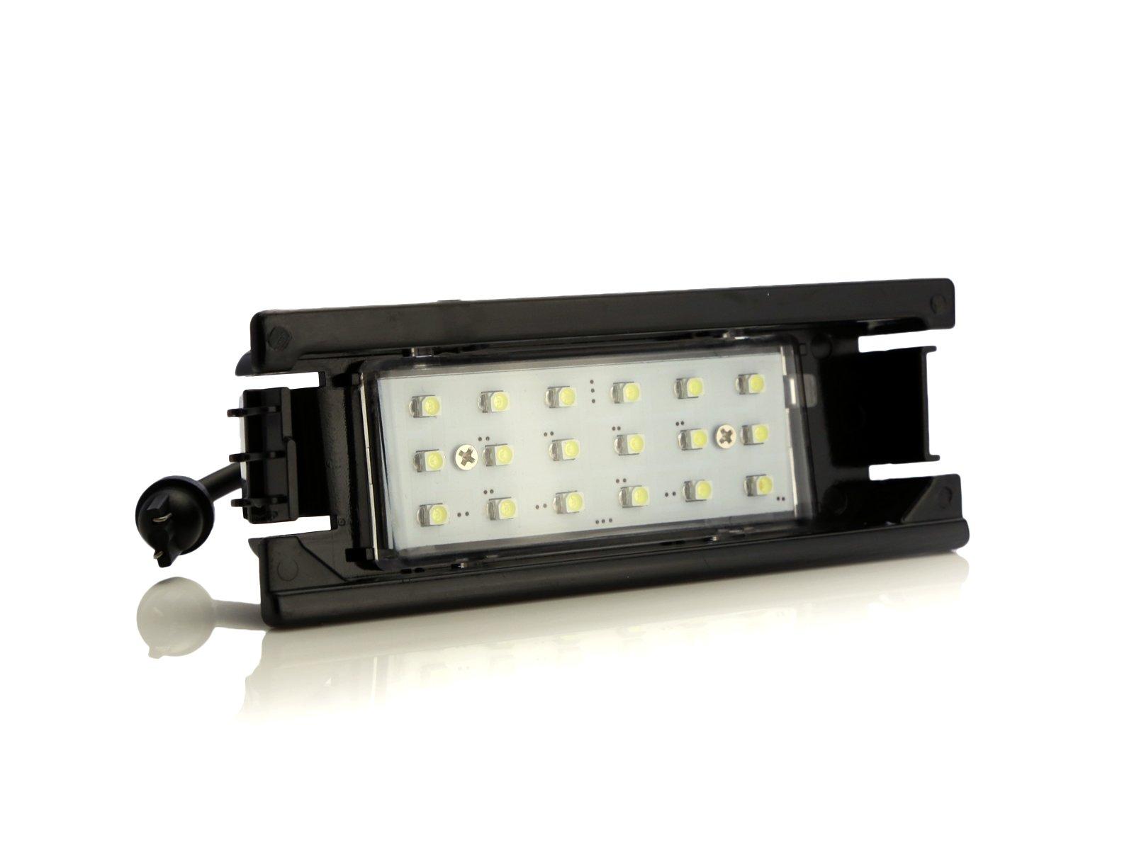 

Светодиодный фонарь подсветки номерного знака для Daihatsu Move Conte Atrai S330 и Tanto Exe Custom Boon Mira и Gino LA100, L575, S320, (Ранние модели среднего срока), L455, чёрный