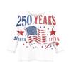 Children's Independence Day Printed Round Neck Seven Quarter Sleeve Casual T-shirt