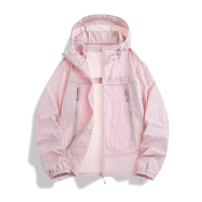 Unisex Sun Protection Jacket UPF100+ UV Protection Lightweight Breathable Outdoor Hiking Climbing Sun Hoodie for Summer