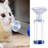 Huisdier Kat Hond Aerosol Kamer Masker Tank Afstandhouder Hulp Inhalatie Pomp Vernevelaar Draagbaar Handmatig PVC Masker Dierenkliniek