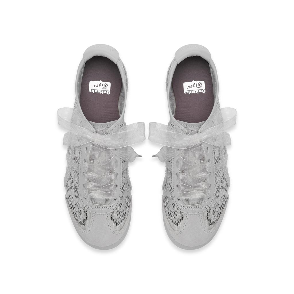 ONITSUKA TIGER Mexico 66 Fabric Trendy Versatile Non-Slip Casual Shoes Unisex Sneaker Light-Gray 1183C563-020