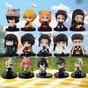 Cute Sitting pose Gashapon Figures Kamado anjirou Agatsuma Tomioka Giyuu Shinobu Kocho Uzui Tengen Collectible Toy