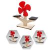 DIY Solar Fan Model STEM Kit Physics Experimental Tool Kit Scien Toys for Kids Children Educational Toys School Supply