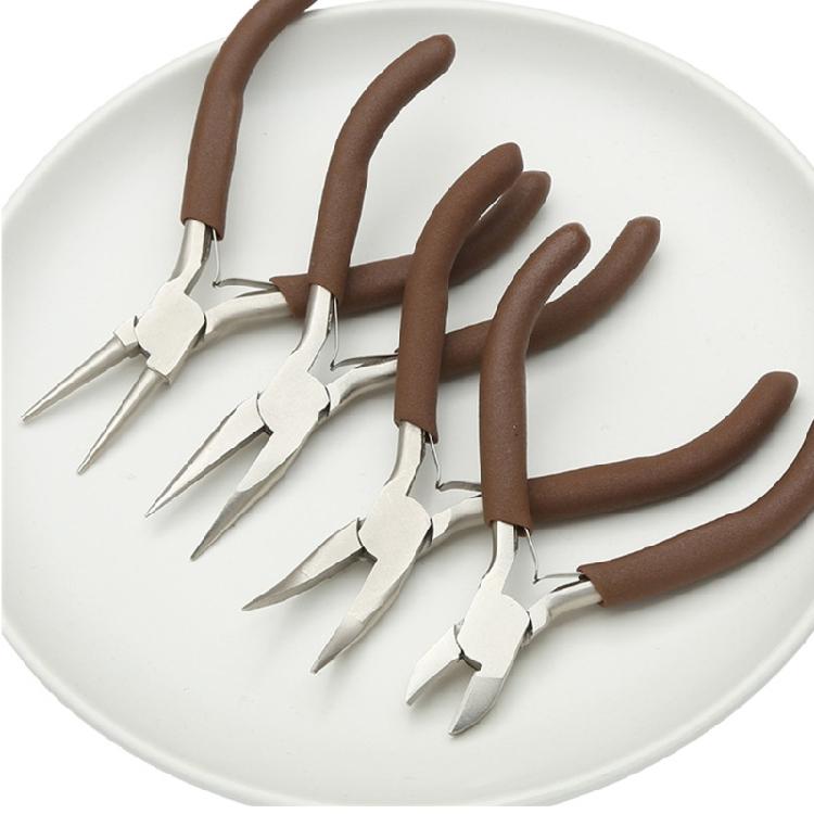 Jewelry Pliers Antislip Hand Tool for Precisions Bending In Beadwork Circuitry and Miniature Model Building