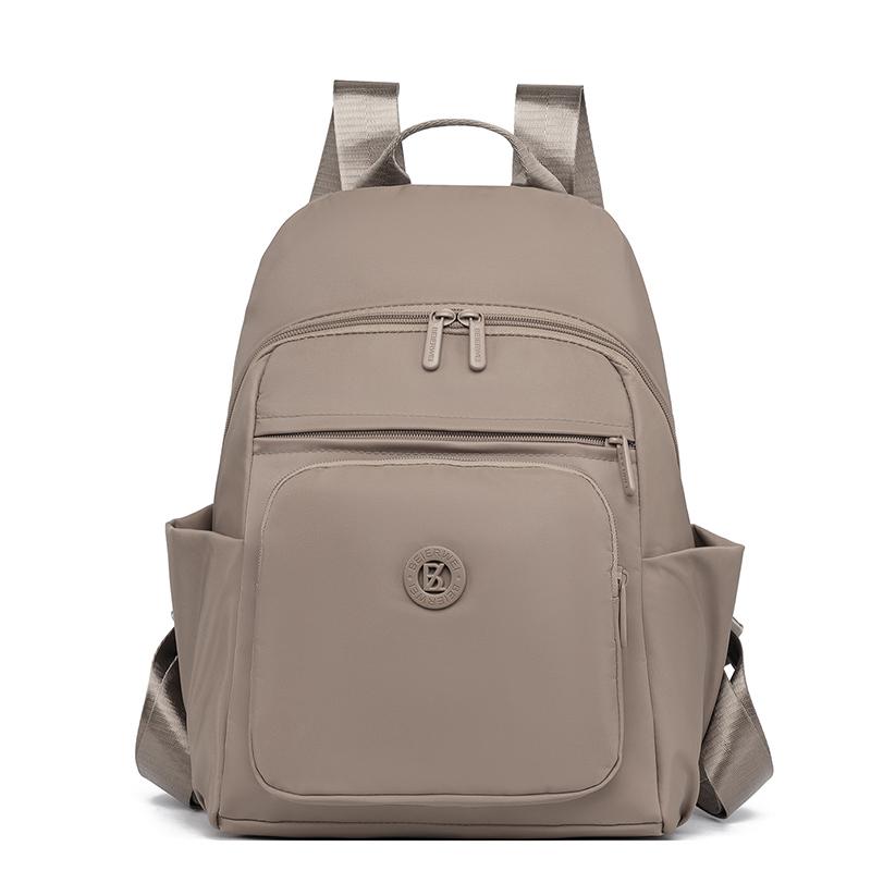 Women's Nylon Backpack with Multiple Pockets Lightweight Waterproof Daypack for Travel Daily