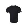 Adidas Buchstabenlogo Lässiges Sport-Rundhals-Kurzarm-T-Shirt Herren Oberteile Schwarz FL3949