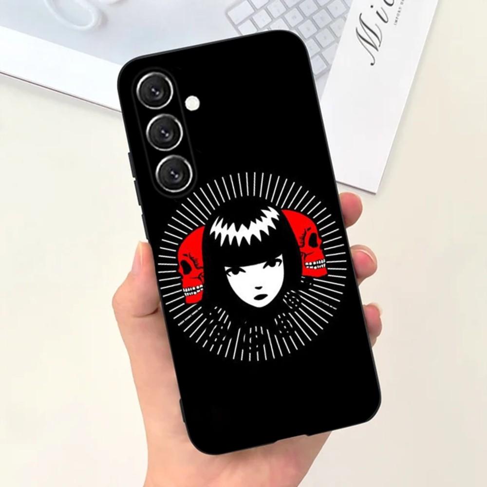 Comics Emily The Strange Phone Case For Samsung S21,S22 Ultra,S20,S30 plus,S22 plus,S23,S30 Ultra 5G Silicone Cover