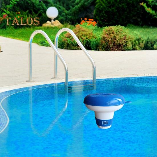 Pool Dispenser Chlorine Dispenser with Clip Bromine Tablet Dispenser Pool Chlorine Floater with Adjustable Flow Vents Balanced Chemical Dispenser for
