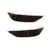 2Pcs LED rear bumper lights brake tail light reflector light rear lamp Brake warning Lamp For Honda City 2014 2015 2016