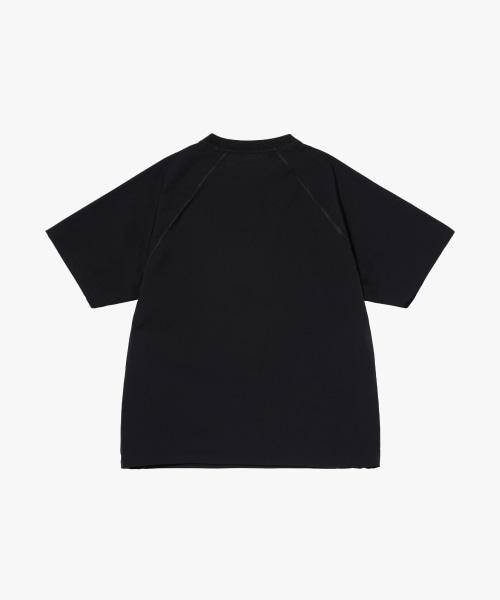 GOALSTUDIO Air Through Short Sleeve Wind Pullover-Black