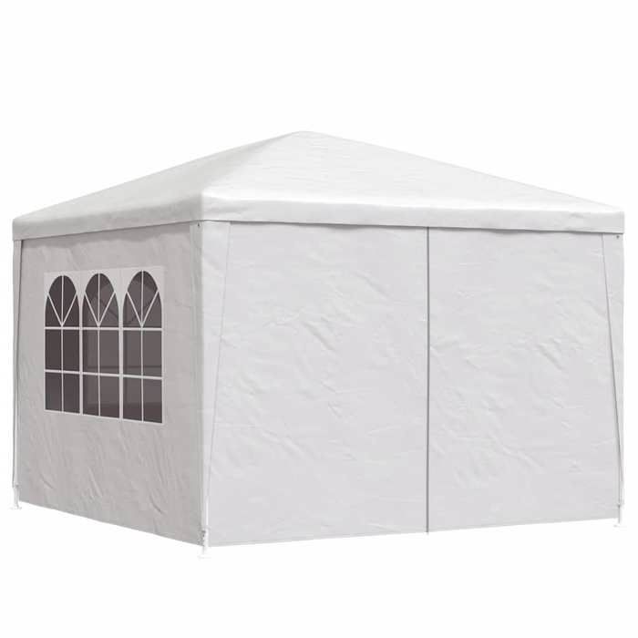 VidaXL Tente de Réception Blanc Tonnelle Chapiteau Pavillon de Jardin Patio 45096