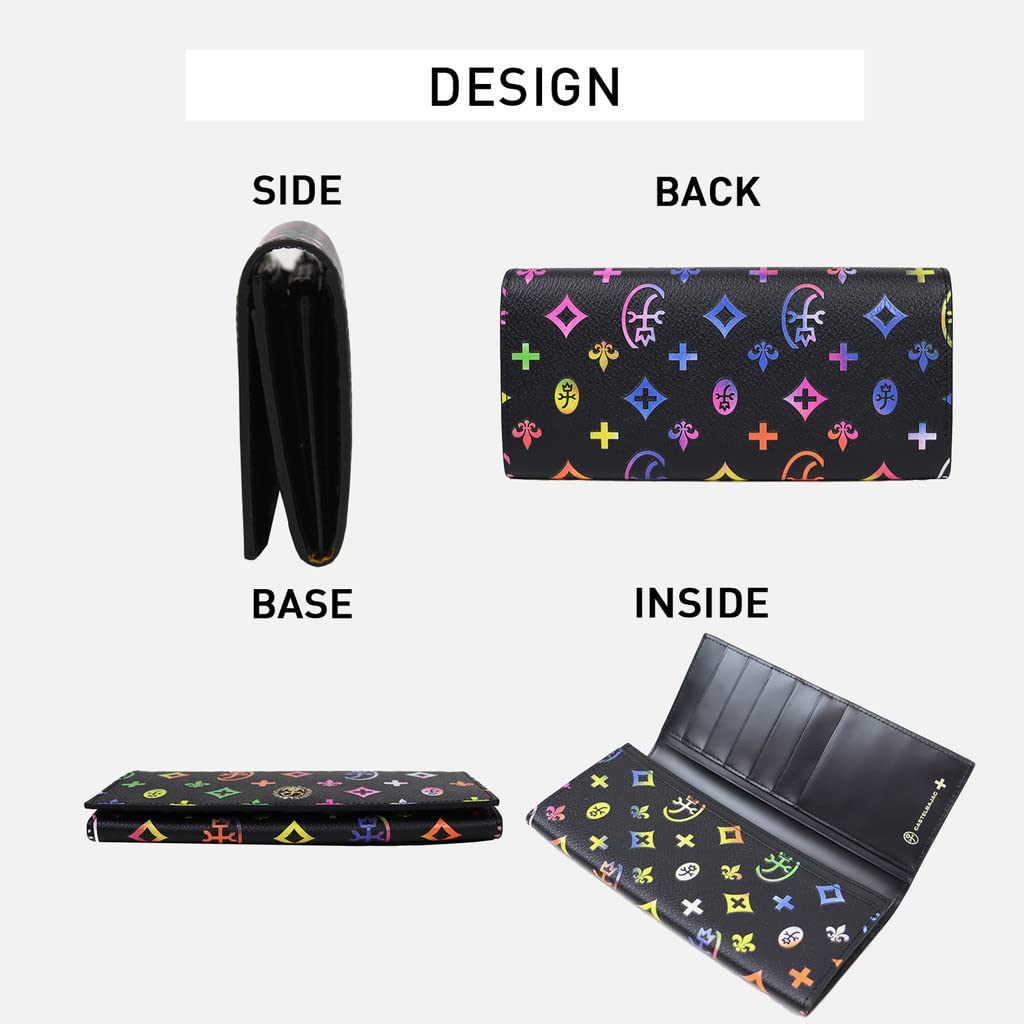 Castelbajac German Long Wallet 063614 Black