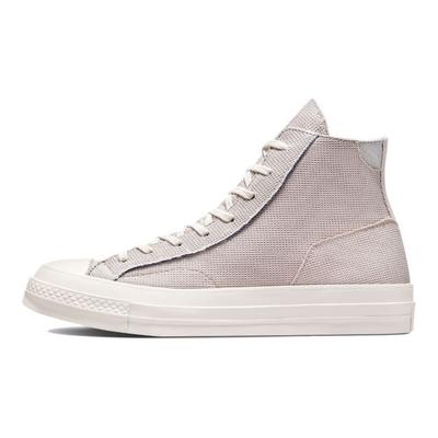 Chuck 70 Tri-Panel High Color Block - Svetlo strieborná ružová hlina Unisex tenisky Egret 172936C