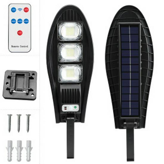 Hochleistungs-LED Solarstraßenleuchte mit Bewegungssensor für den Außenbereich