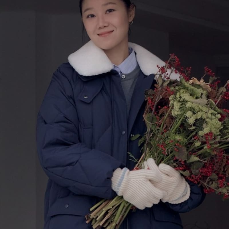 

DEPOUND вязаные перчатки - цвет слоновой кости ivory