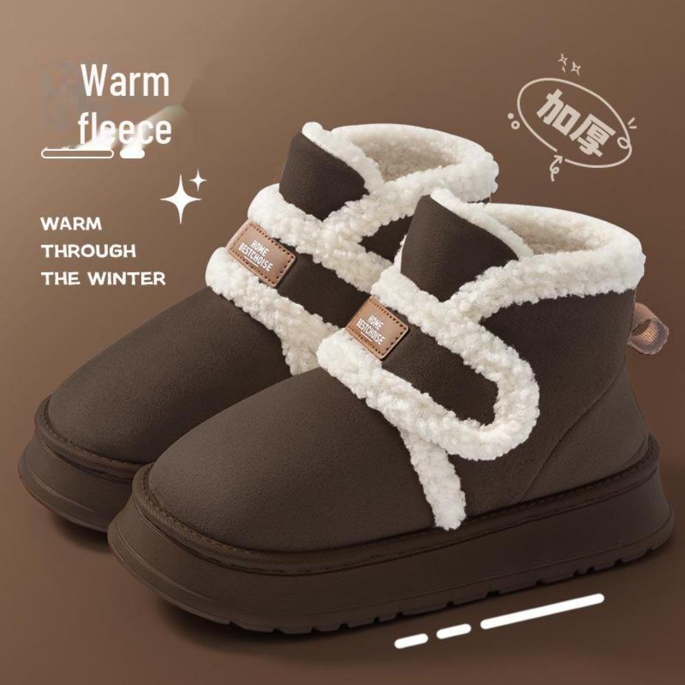 2025 New Women's Winter Snow Boots with Thickened Velvet Lining for Non-Slip, Warmth, and Comfort