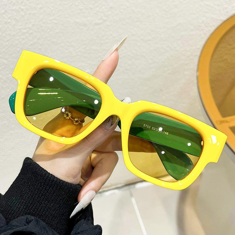 Small Square Sunglasses For Men And Women, Simple And Versatile Fashion, Small Face Protection, Uv Protection Sunglasses