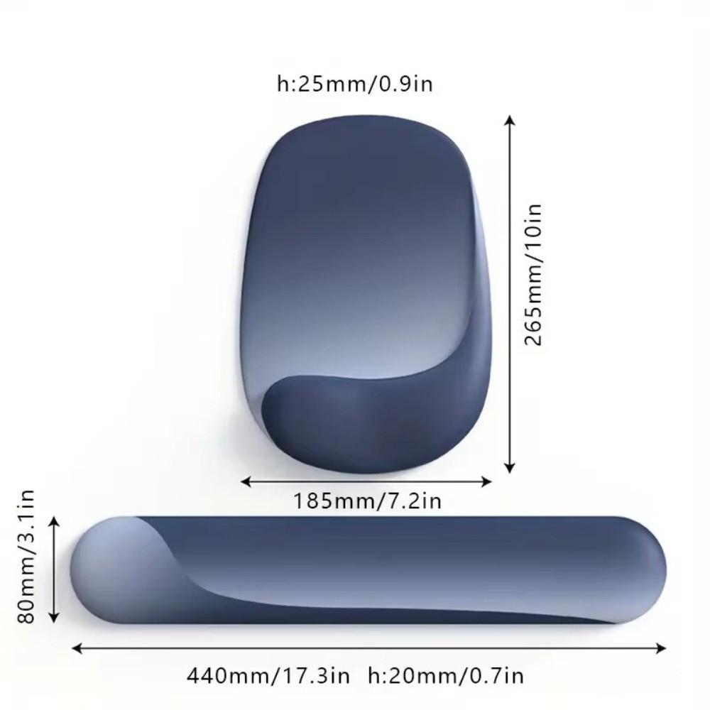 Ergonomic Keyboard Hand Cushion Slow Rebound Wrist Rest Pad Mouse Palm Mat  Computer Accessories