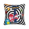 Cartoon Movies Cat Book Petes the cat   Throw Pillow Cover Polyester Cushions for Sofa  Fashion Pillowcover Home Decor