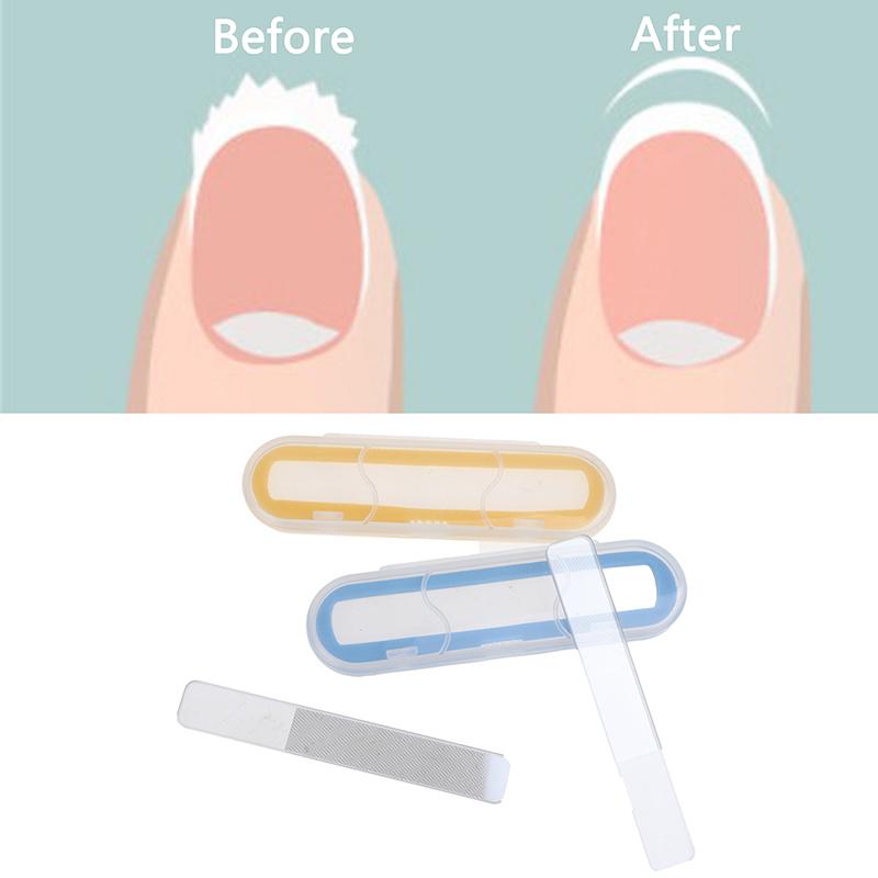 1Pc  Nano Glass Nail File Nail Art Care Buffing Block Manicure File Tools