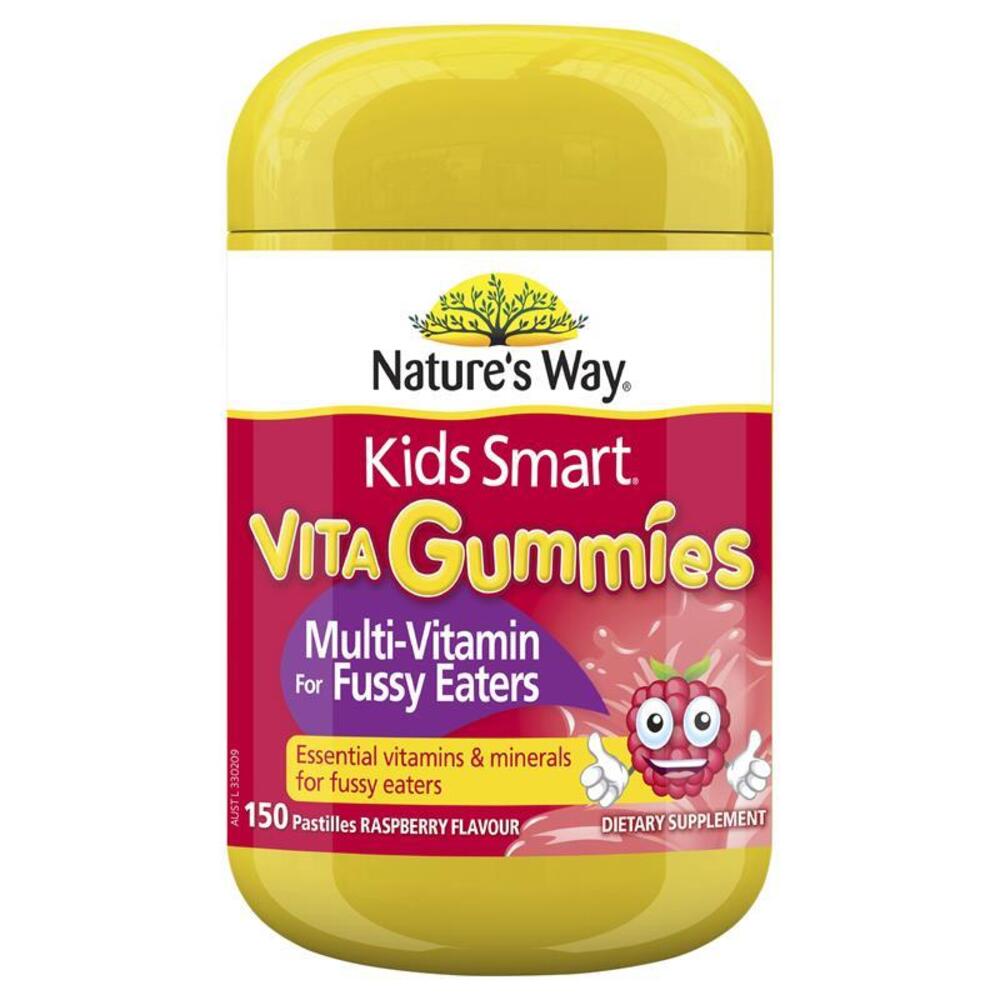 Natures Way Kids Smart Vita Gummies Fussy Eaters 150s For Children Exclusive Size