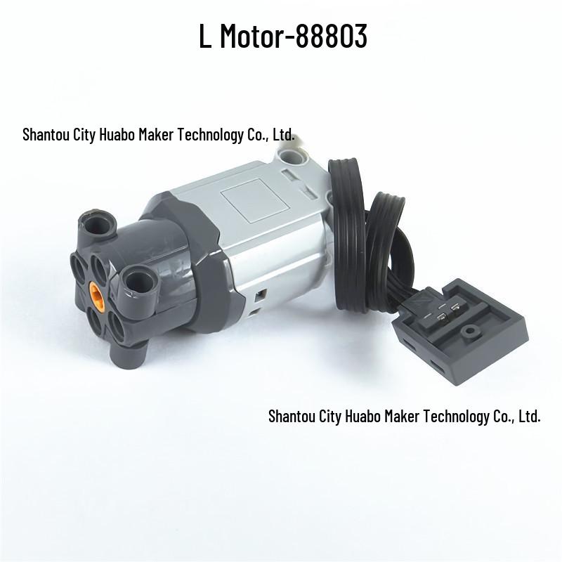 Lego-Compatible Power Technic Set: Motor, MOC Parts, PF Components, Programmed Lithium Battery.