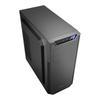 Sharkoon VS7 Series Mid-Tower PC Case, VS7 Chamber Structure, ATXMicro-ATXMini-ITX Compatible, with 2 x 120mm Fans, SHA-VS7-VBK (Authorized Japanese