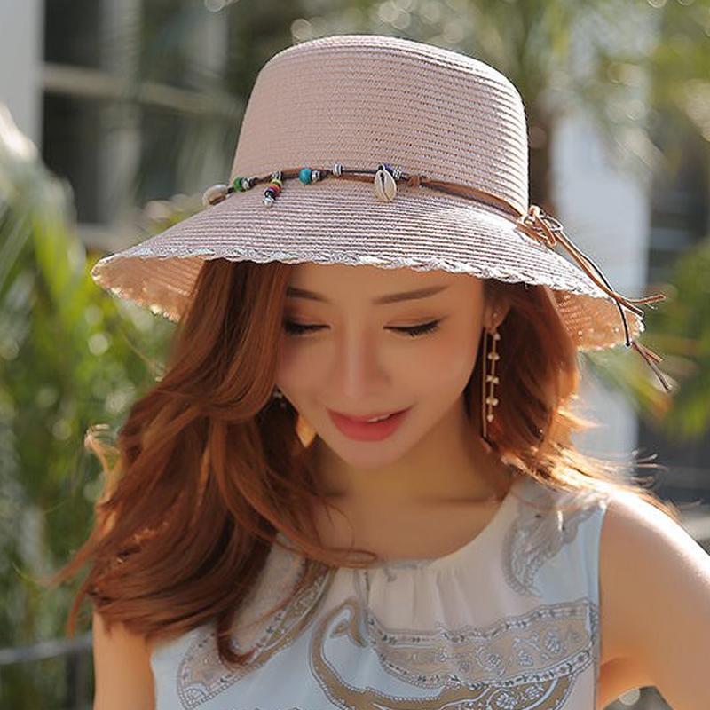 Женская шляпа для весеннего и летнего отпуска, солнцезащитная шляпа для путешествий на пляж, солнцезащитная шляпа для пляжа, широкополая шляпа для рыбалки E