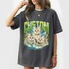 Custom Cat Memorial TShirt Funny Personalized Photo TShirt for Cat Owners Shirt Unisex Unisex Women Summer Crew Neck Cotton Tee