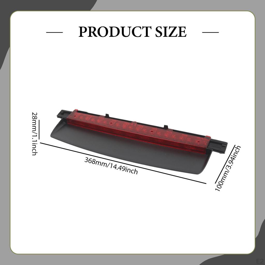 3rd Brake Light Directly Replace 4F5945097A Easy To Install Mount Stop for 2006-2011 Car