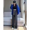 High-end Wide-leg Casual Pants Women's Autumn New High-waisted Straight-leg Loose Pants