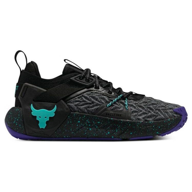 Under Armour Project Rock 6 Black Neptune Women Sneakers Stealth-Grey 3026535-001