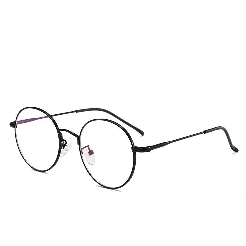 JYL TS Flat Glasses 1909 Small Round Metal Women/1909