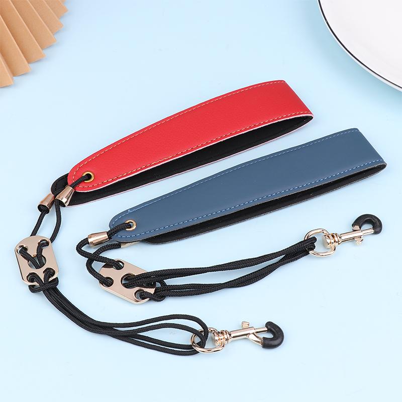 Saxophone Strap Neck Leather Strap Saxophone Lanyard For Adult Children Soprano Tenor Alto Baritone Sax Musical Instrument