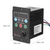 AC 220V Variable Switch Display Rate Precision Universal Motor Speed Control