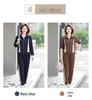 2024 Fashionable Spring & Autumn Tracksuit: Stylish Two-Piece Casual Set for Middle-Aged Moms